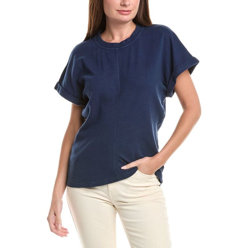 Proenza Schouler Womens  Hilda Shirt, Navy